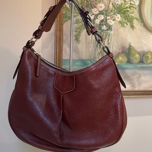 Dooney & Bourke Brown Leather Shoulder Bag